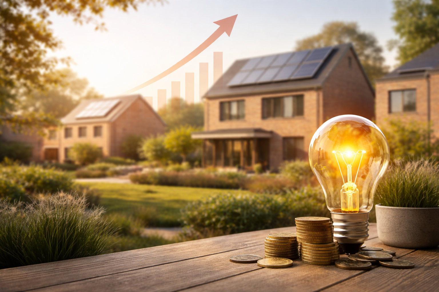 Woningen stijgende energieprijzen